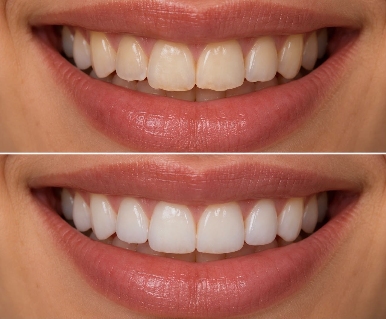 Resultado do Método Sorriso GLOW: antes e depois